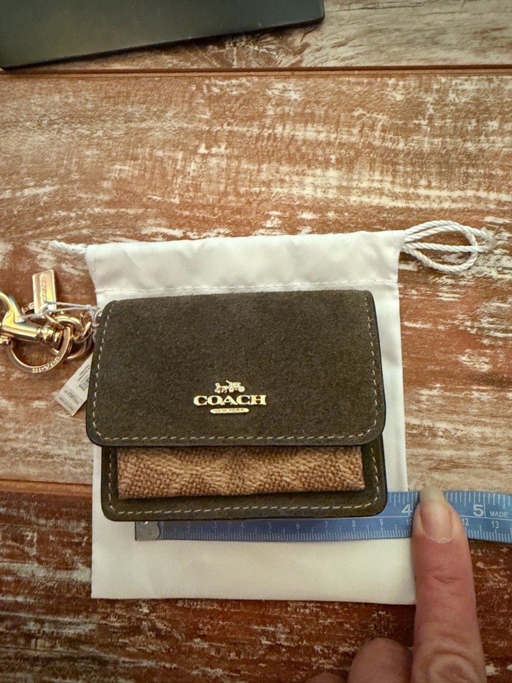 Coach Mini Klare Bag Charm - Picture 6 of 7